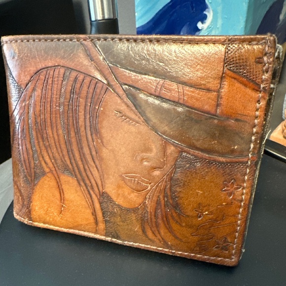 Kemo Sabe Custom Leather wallet - Picture 1 of 4